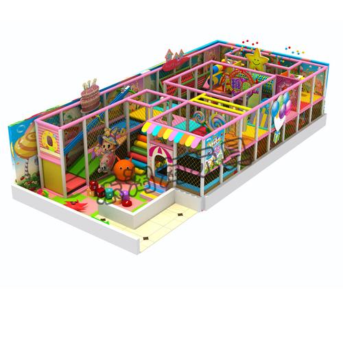 供应糖果淘气堡儿童乐园 室内儿童游乐场设备 大型主题亲子乐.
