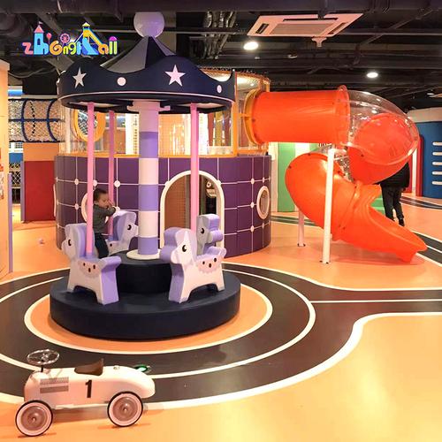 儿童乐园淘气堡室内游乐场设备亲子餐厅游乐设施益智闯关大球池